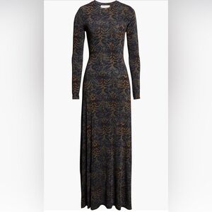 NWT- Ulla Johnson Amari Long Sleeve Knit Dress in Desert Jasper